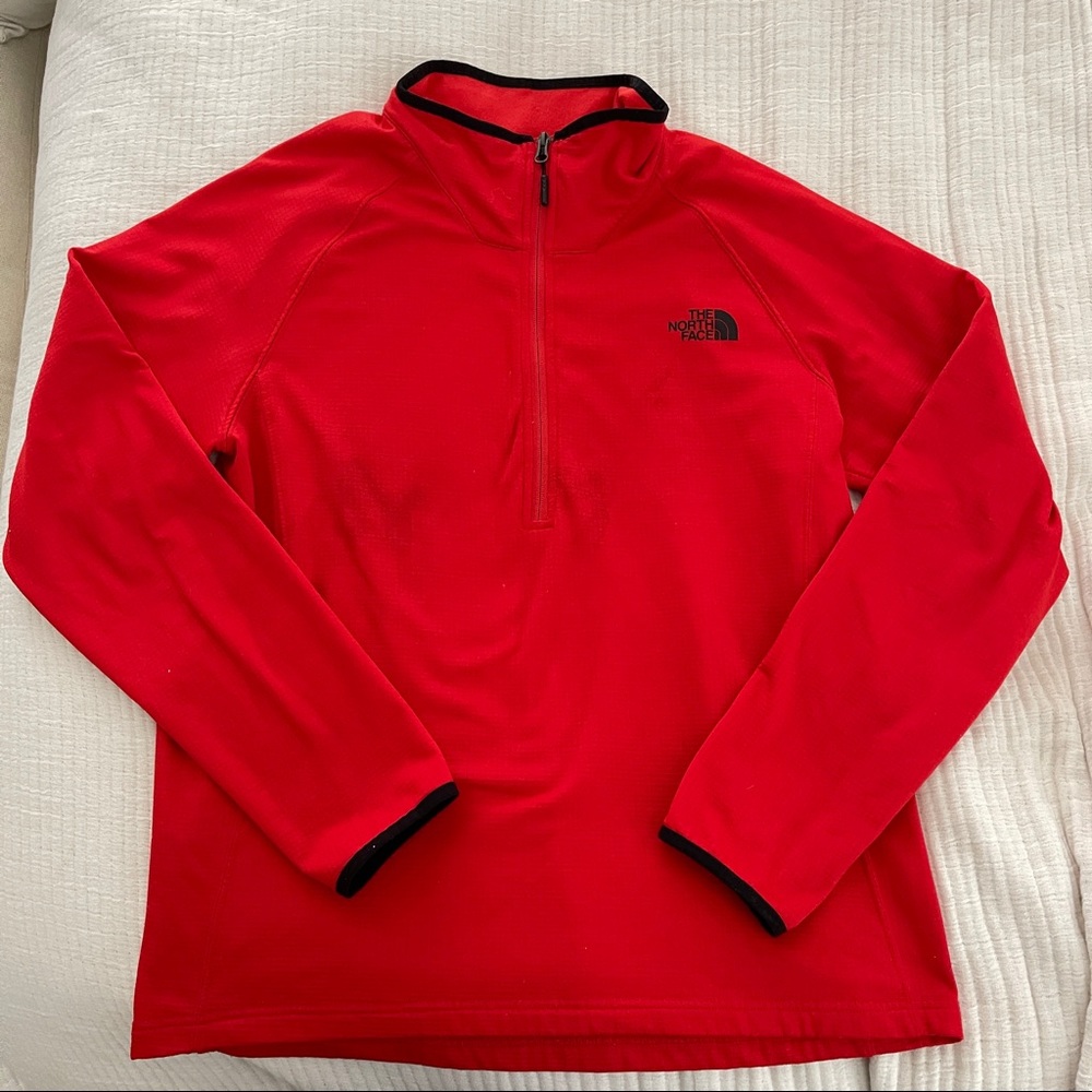 Mens The North Face Quarter Zip Large